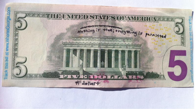 Illustration for article titled Turning Dollar Bills Into Works of Video Game Art